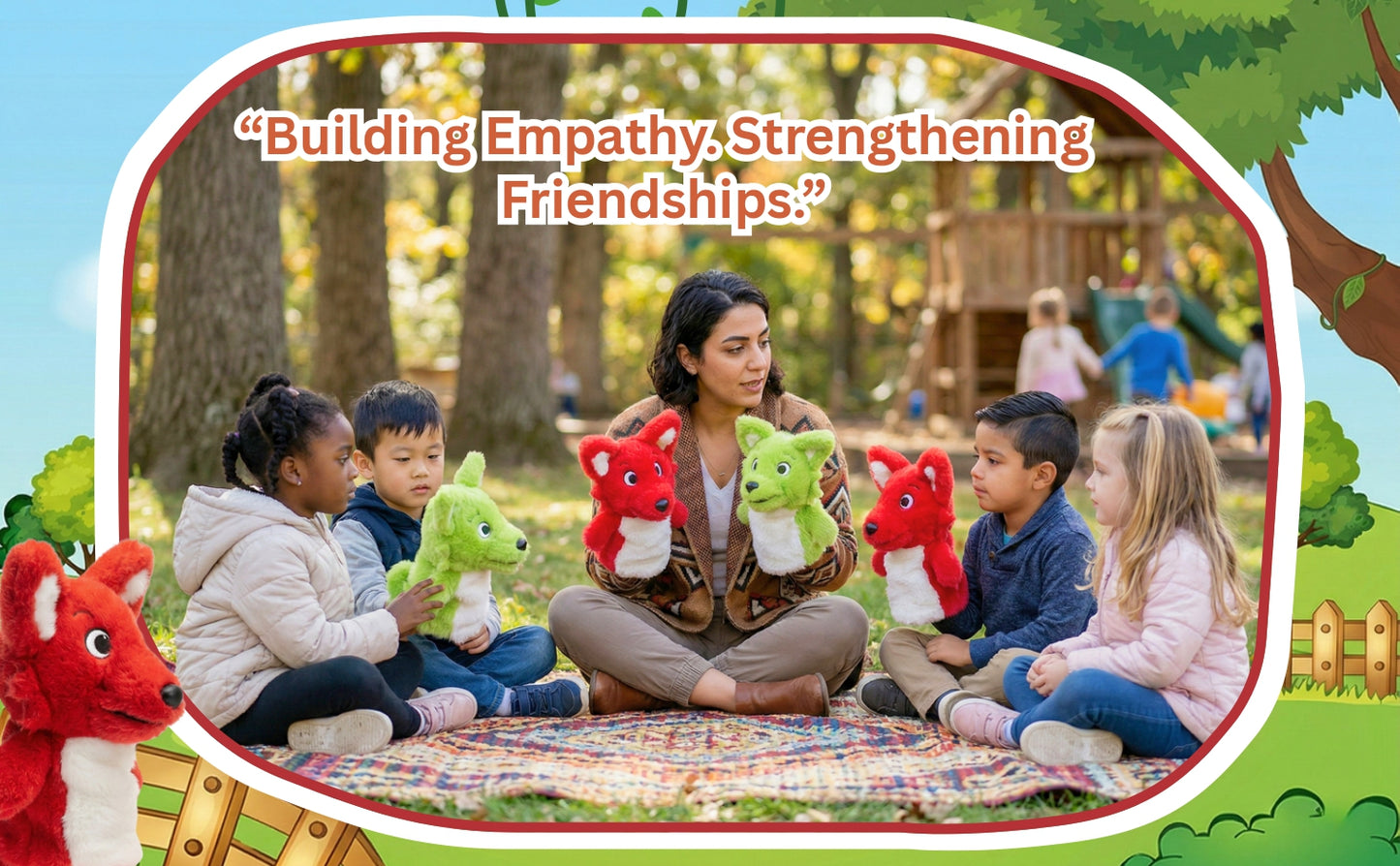 Hand Puppets for The Wolves Inside of Me