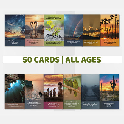 Questions to Awaken The Soul Vol. 1 Card Deck - Inspire Consciousness and Get Deep Faster with Thought Provoking Questions