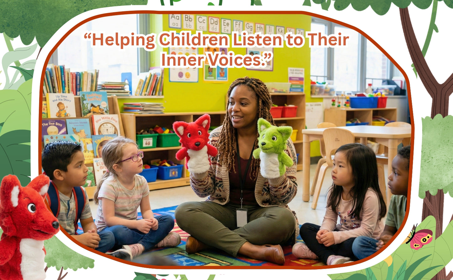 Hand Puppets for The Wolves Inside of Me