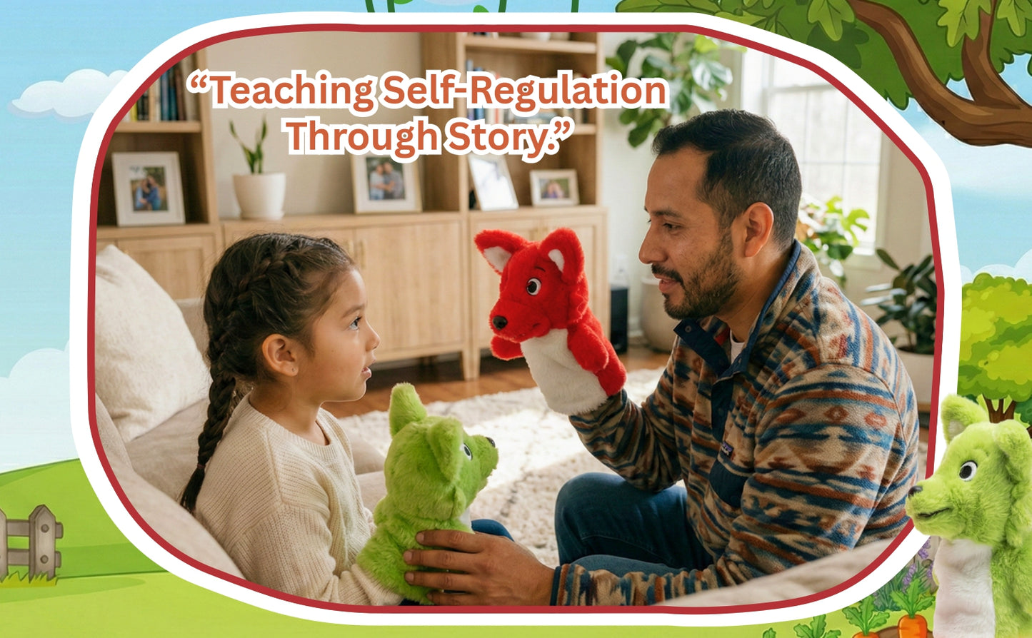 Hand Puppets for The Wolves Inside of Me