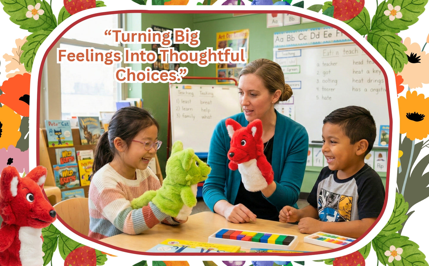 Hand Puppets for The Wolves Inside of Me