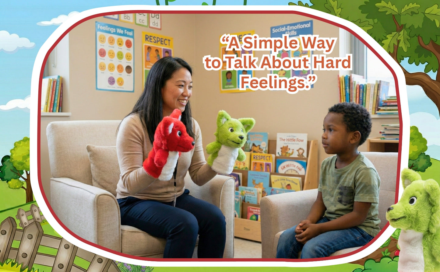 Hand Puppets for The Wolves Inside of Me